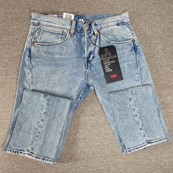 Levi's Engineered Jeans 512 Slim Taper Men's 28 x 30 Stretch Red Patch LEJ NWT - Picture 4 of 16